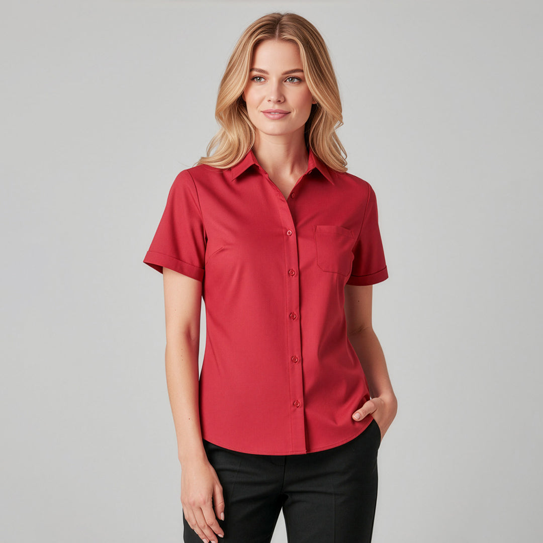 Biz Care The Florence Shirt | Ladies | Short Sleeve Shirts & Tops