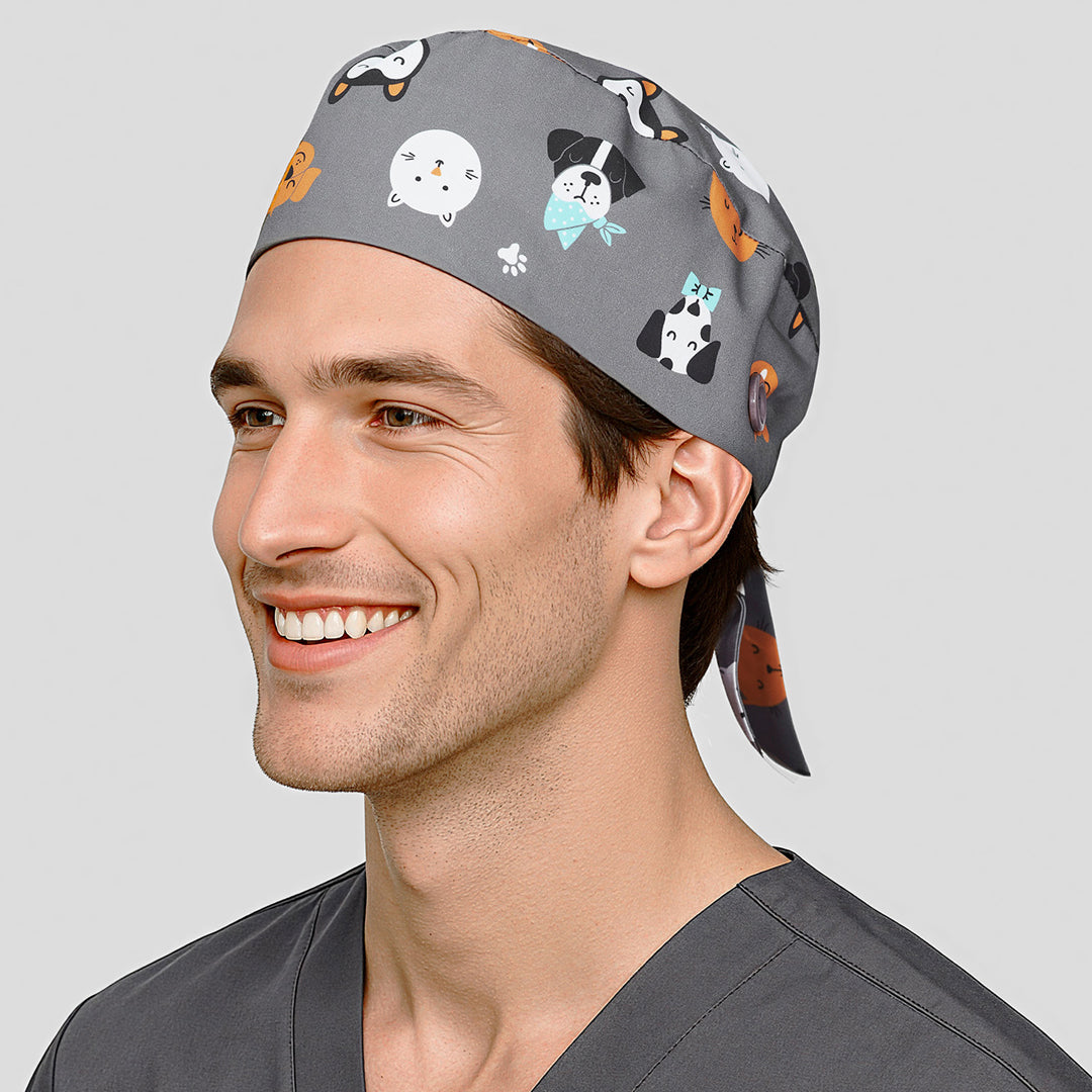 Biz Care The Printed Scrub Cap | Adults Headwear
