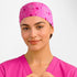 Biz Care The Pink Printed Scrub Cap | Unisex Scrubs