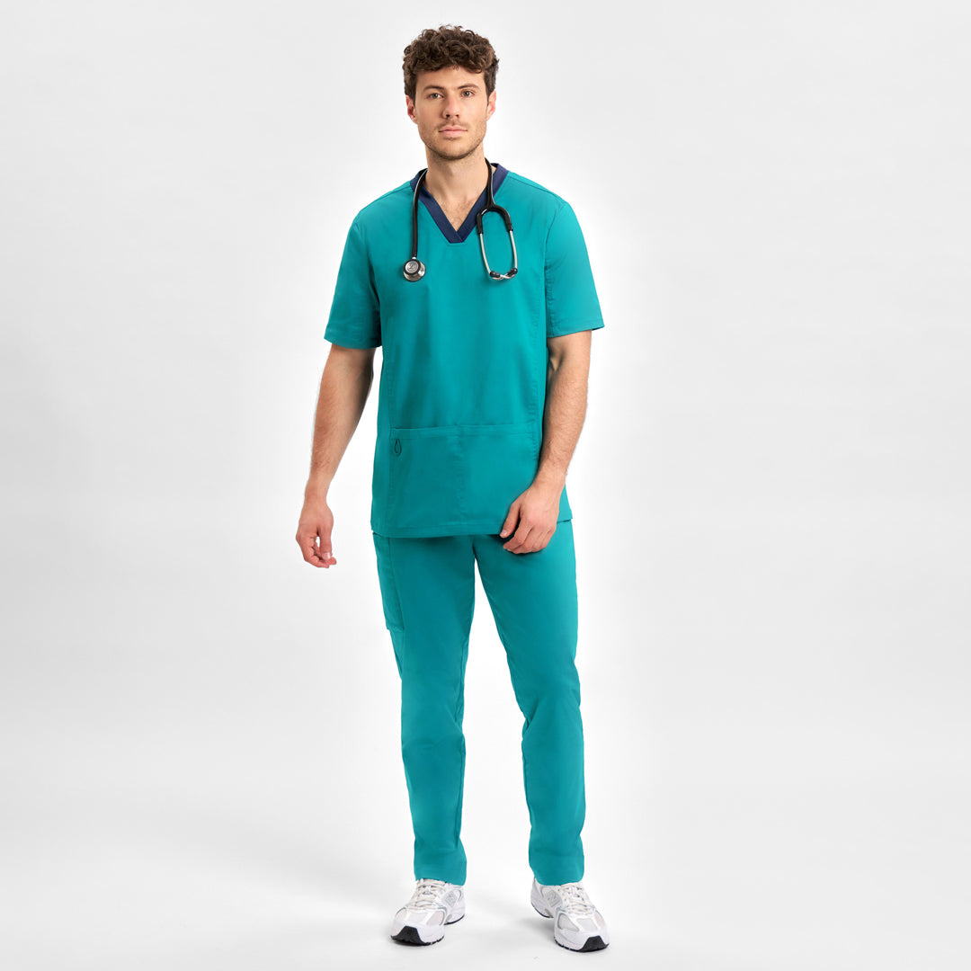 Biz Care The Riley Straight Leg Scrub Pant | Mens Scrubs