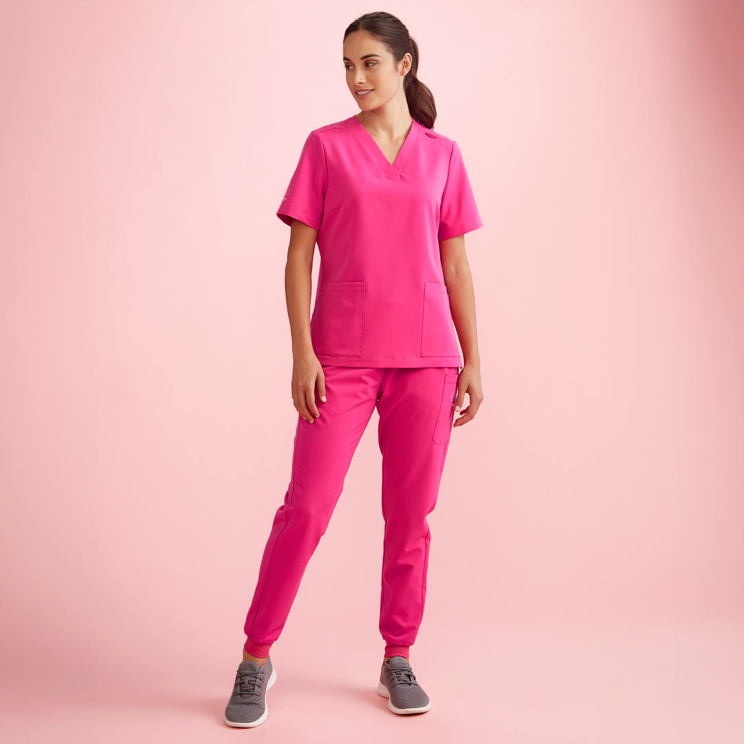 House of Uniforms The Pink Jogger Scrub Pant | Ladies Biz Care 