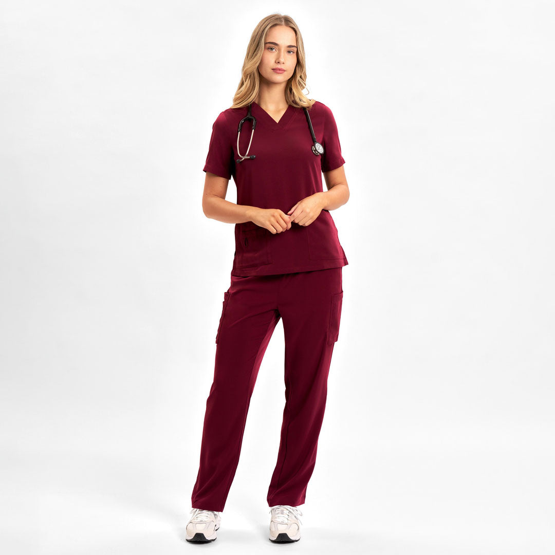 Biz Care The Avery Straight Leg Scrub Pant | Ladies Scrubs