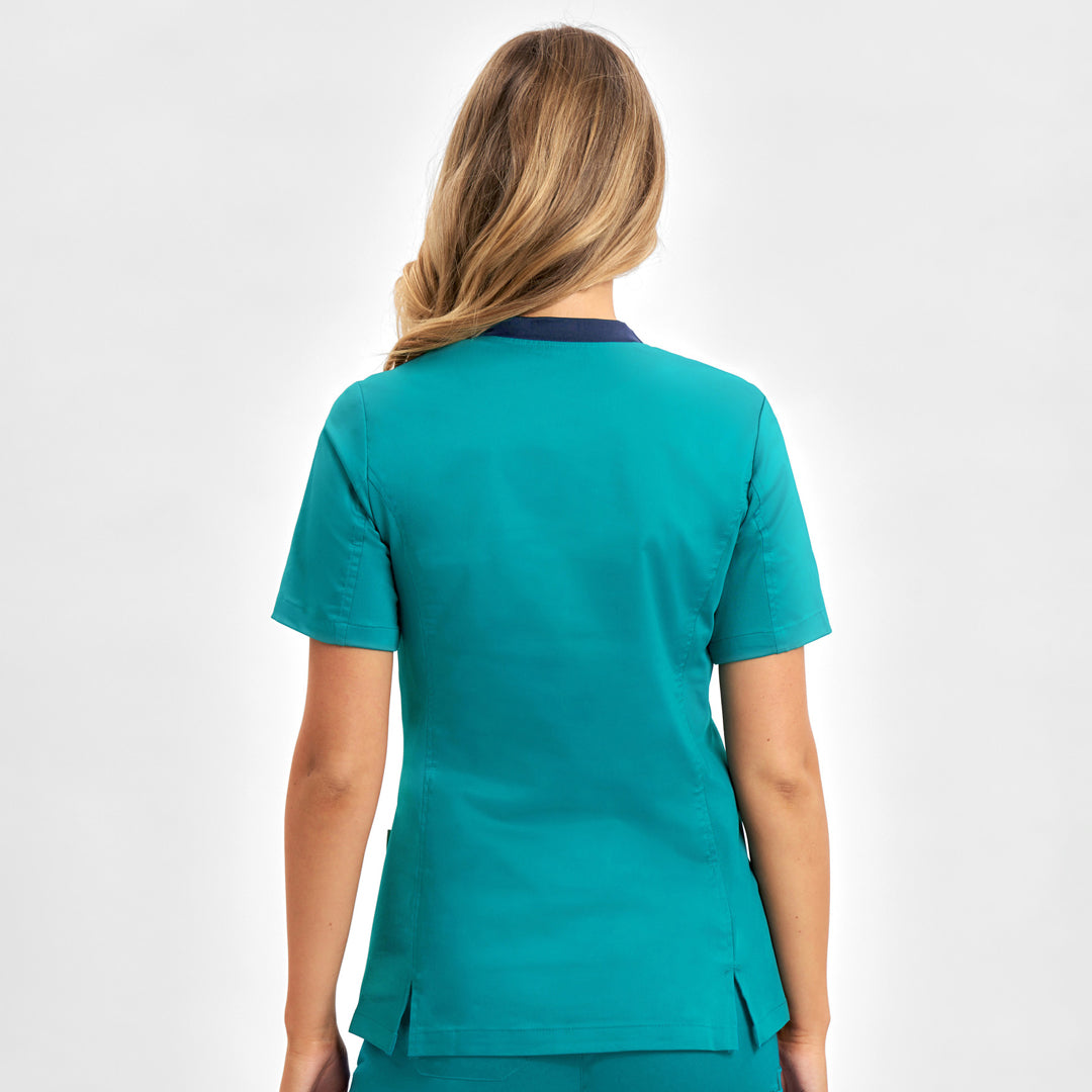 Biz Care The Riley V Neck Scrub Top | Ladies Scrubs