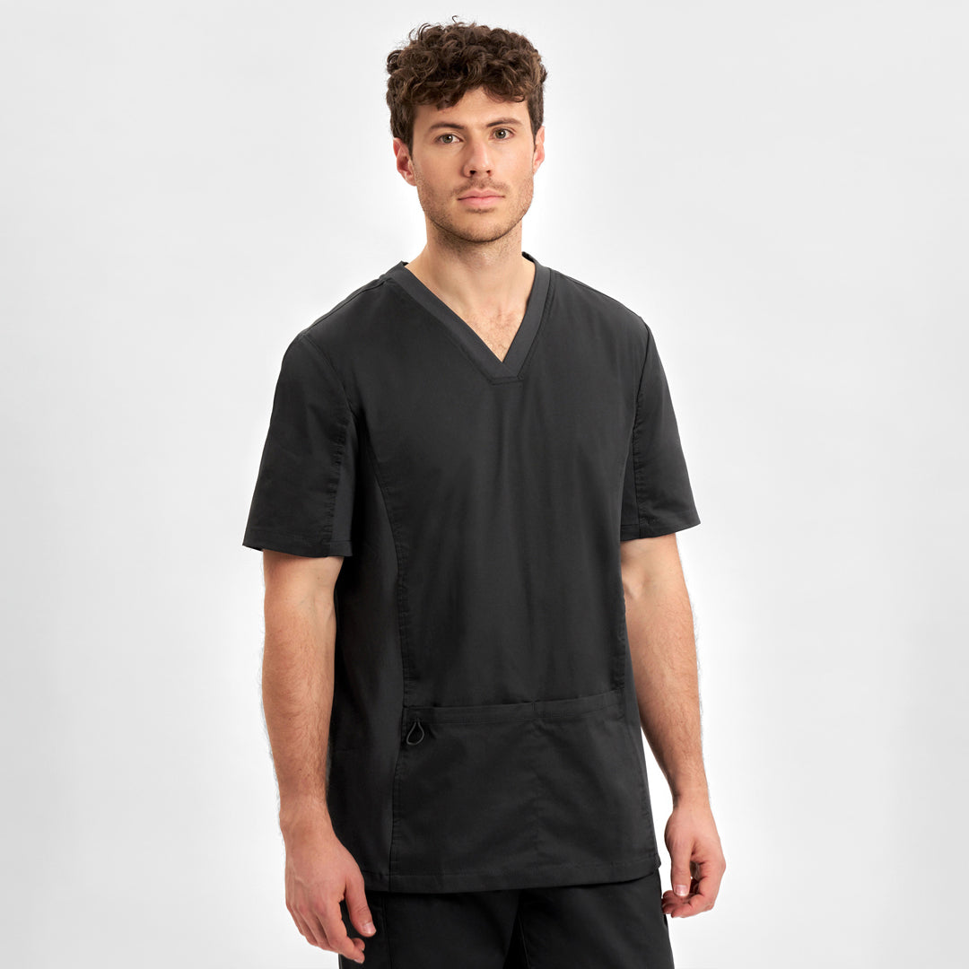Biz Care The Riley V Neck Scrub Top | Mens Scrubs