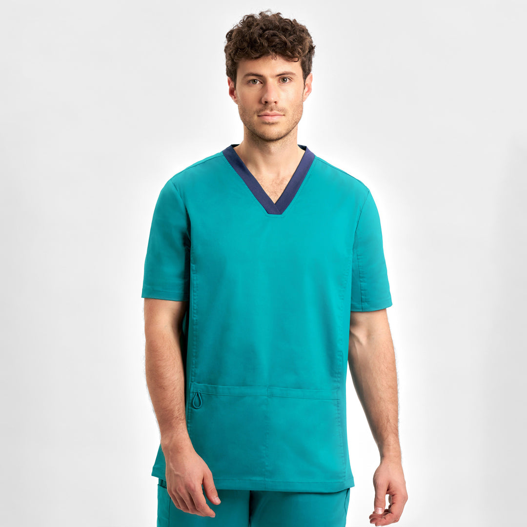 Biz Care The Riley V Neck Scrub Top | Mens Scrubs