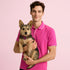 Biz Care The Pink Polo Top | Mens Shirts & Tops