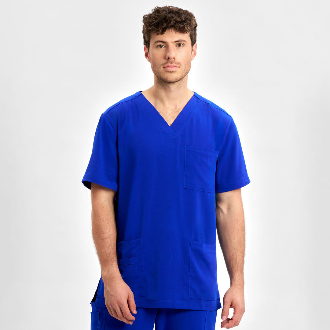 Biz Care The Avery V Neck Scrub Top | Mens Scrubs