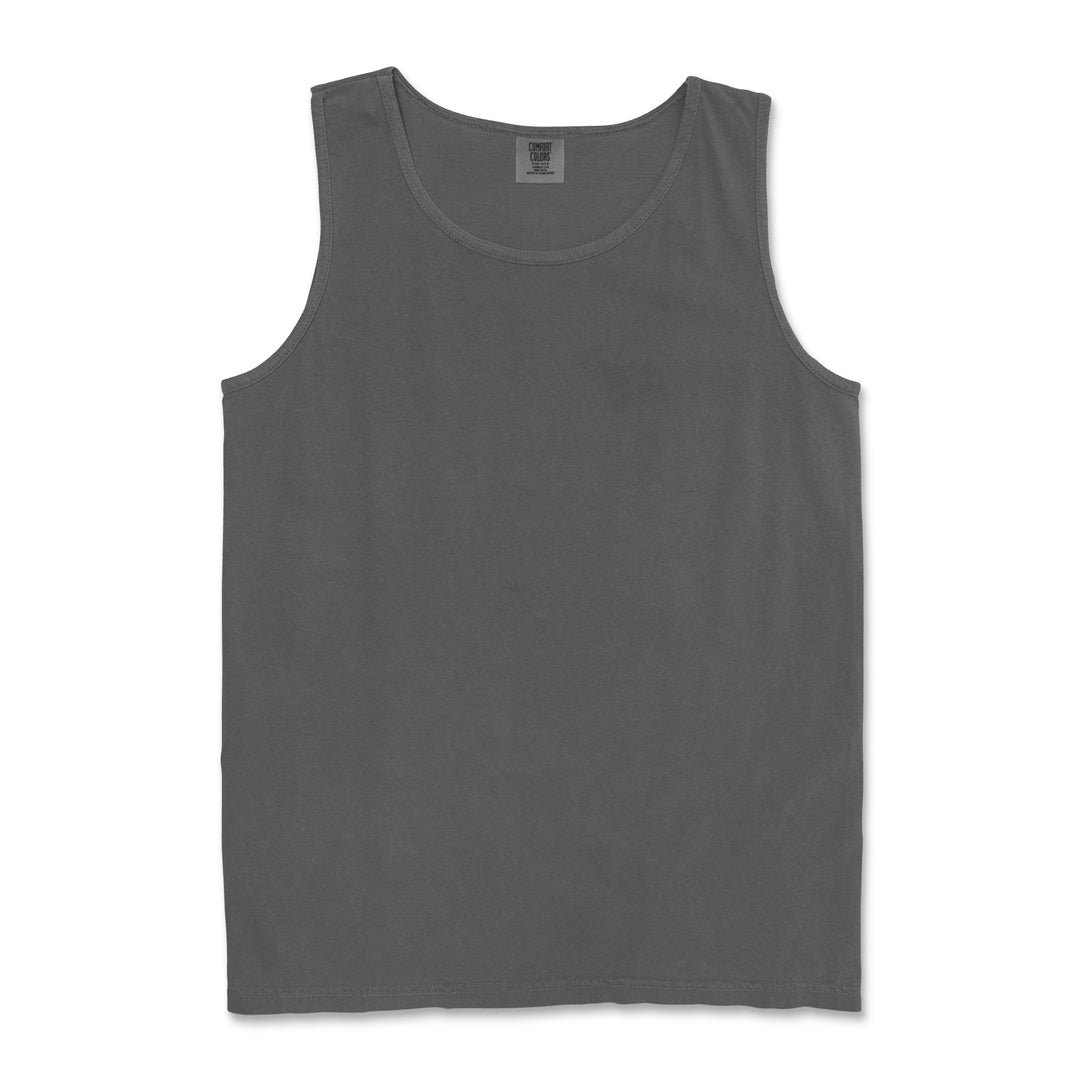 House of Uniforms The Comfort Colors Tank | Mens Comfort Colors Pepper