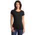 House of Uniforms The VIP Tee | Solid Colours | Ladies District Black