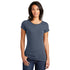 House of Uniforms The VIP Tee | Marle Colours | Ladies District Navy Marle