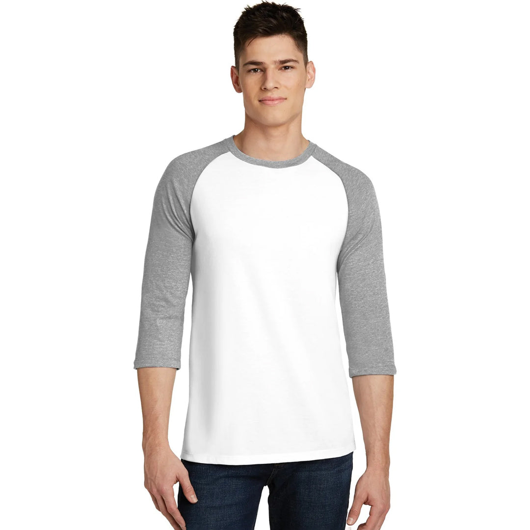 House of Uniforms The 3/4 Raglan Sleeve Tee | Mens District