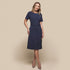 House of Uniforms The Larson Midi Dress Gloweave 