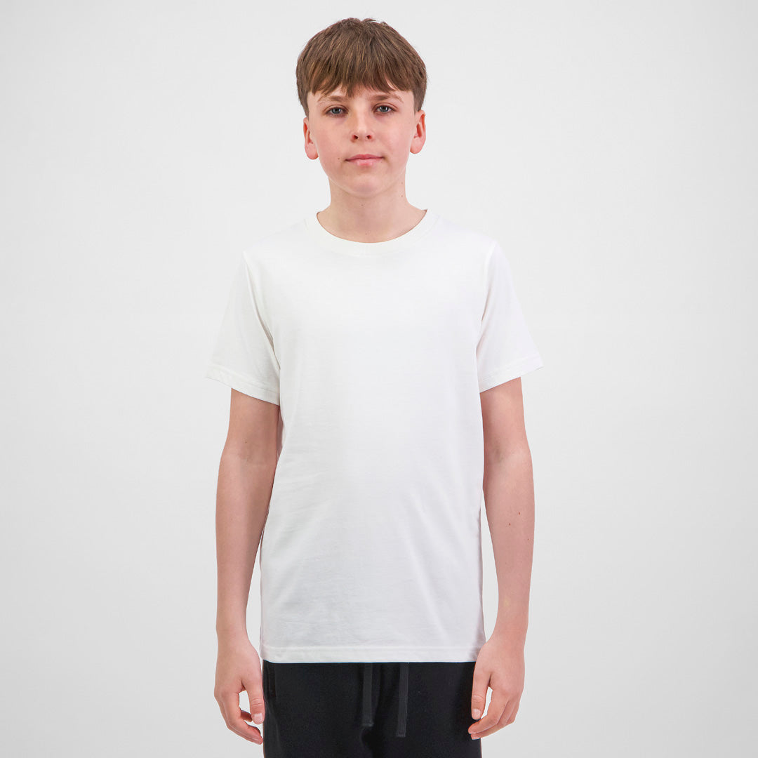 House of Uniforms The Basis Tee | Short Sleeve | Youth Goodmates Ecru