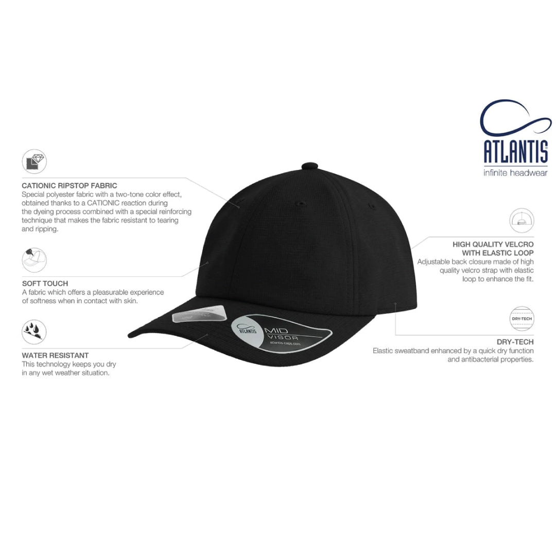 House of Uniforms The Energy Cap | Atlantis Atlantis Headwear 