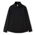 House of Uniforms The Polar Fleece Zip Top | Mens Ramo Black