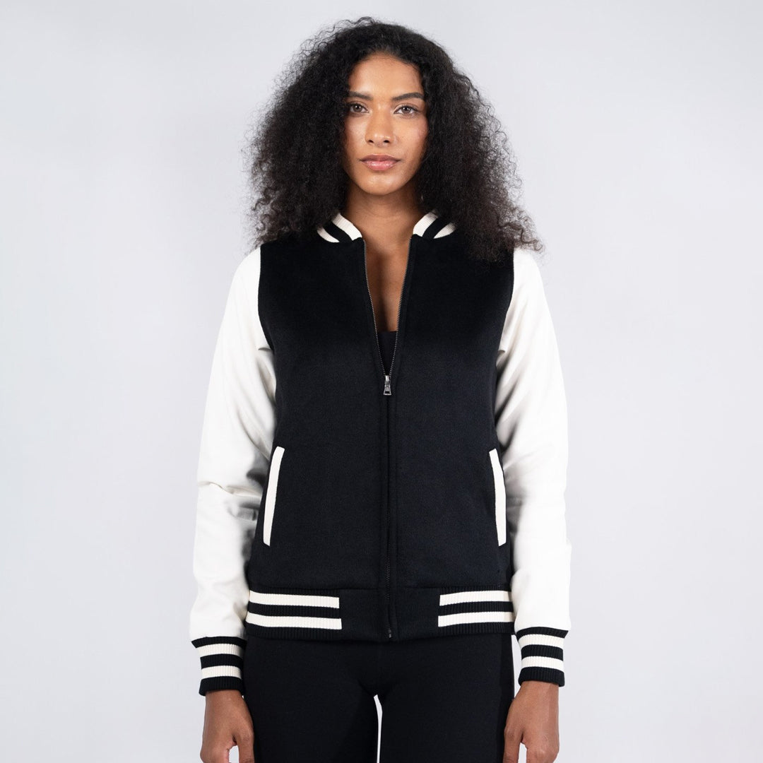 The Wool Blend Varsity Jacket | Ladies