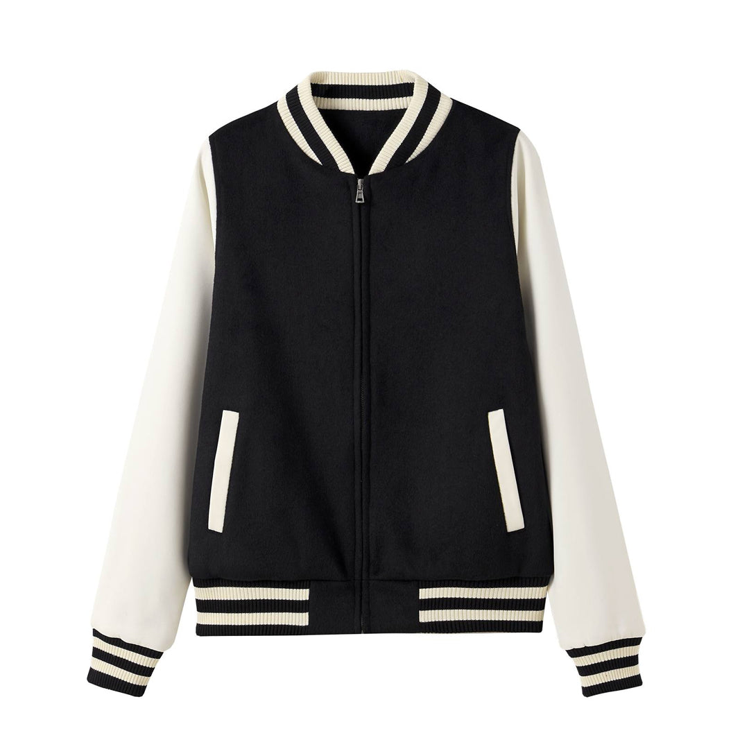 The Wool Blend Varsity Jacket | Ladies