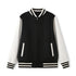 House of Uniforms The Wool Blend Varsity Jacket | Mens Ramo Black/White