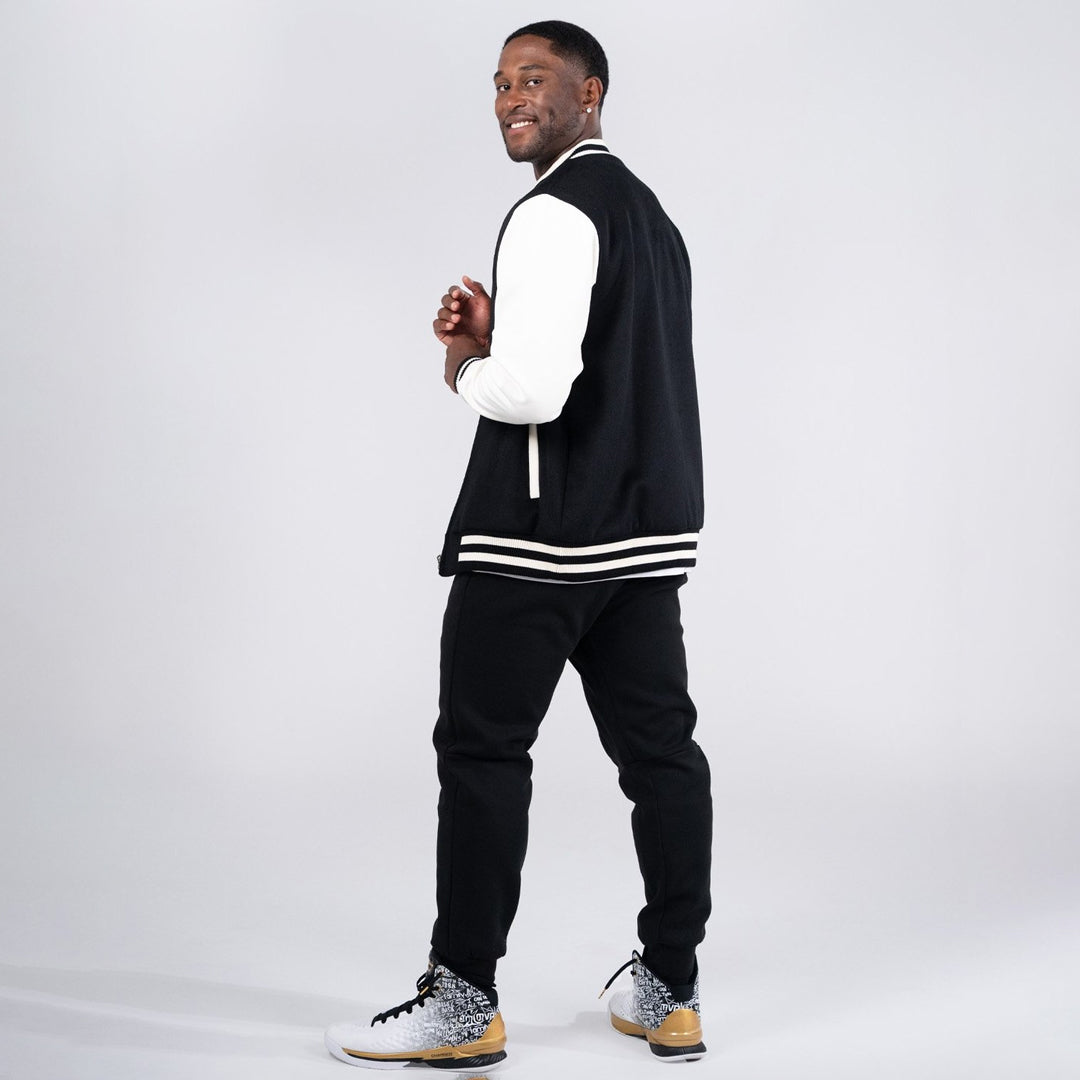 The Wool Blend Varsity Jacket | Mens