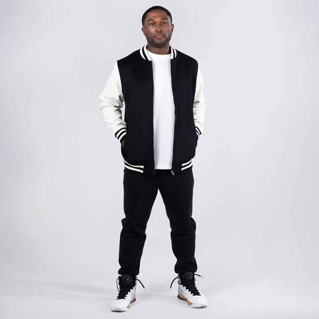 The Wool Blend Varsity Jacket | Mens