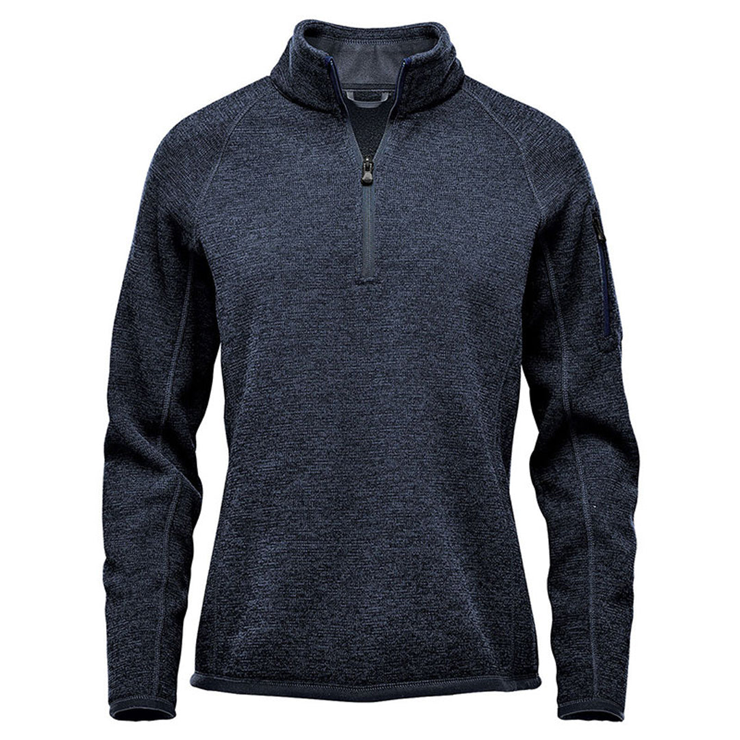 House of Uniforms The Avalanche 1/4 Zip Jumper | Ladies Stormtech Navy