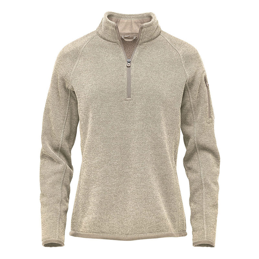 House of Uniforms The Avalanche 1/4 Zip Jumper | Ladies Stormtech Oatmeal