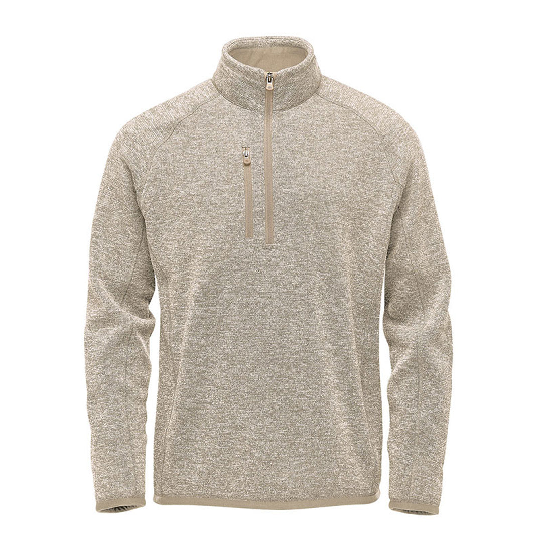 House of Uniforms The Avalanche 1/4 Zip Jumper | Mens Stormtech Oatmeal