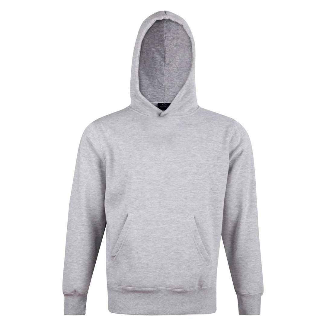 House of Uniforms The Passion Contrast Hoodie | Kids Winning Spirit Grey