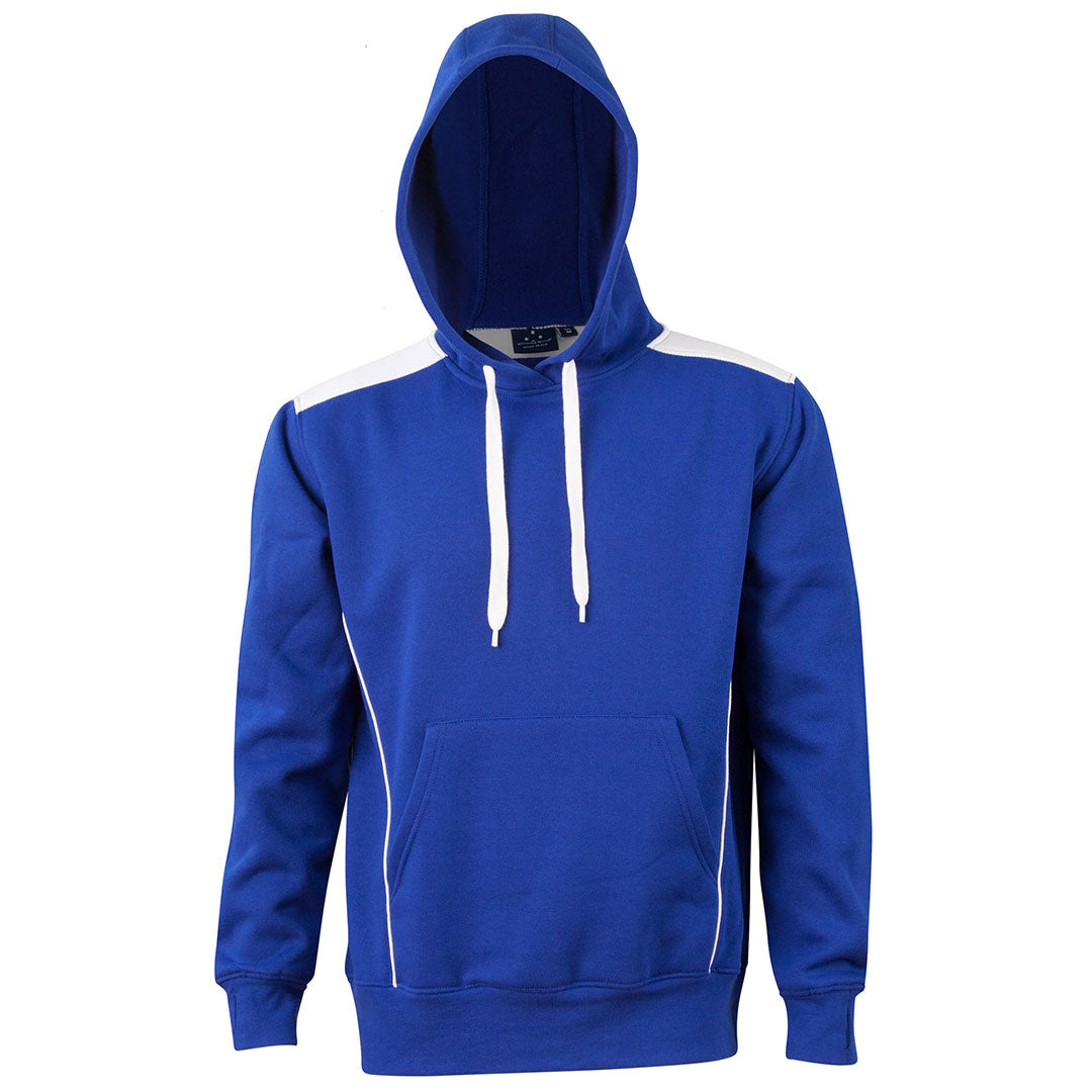 House of Uniforms The Croxton Contrast Hoodie | Adults Winning Spirit Royal/White