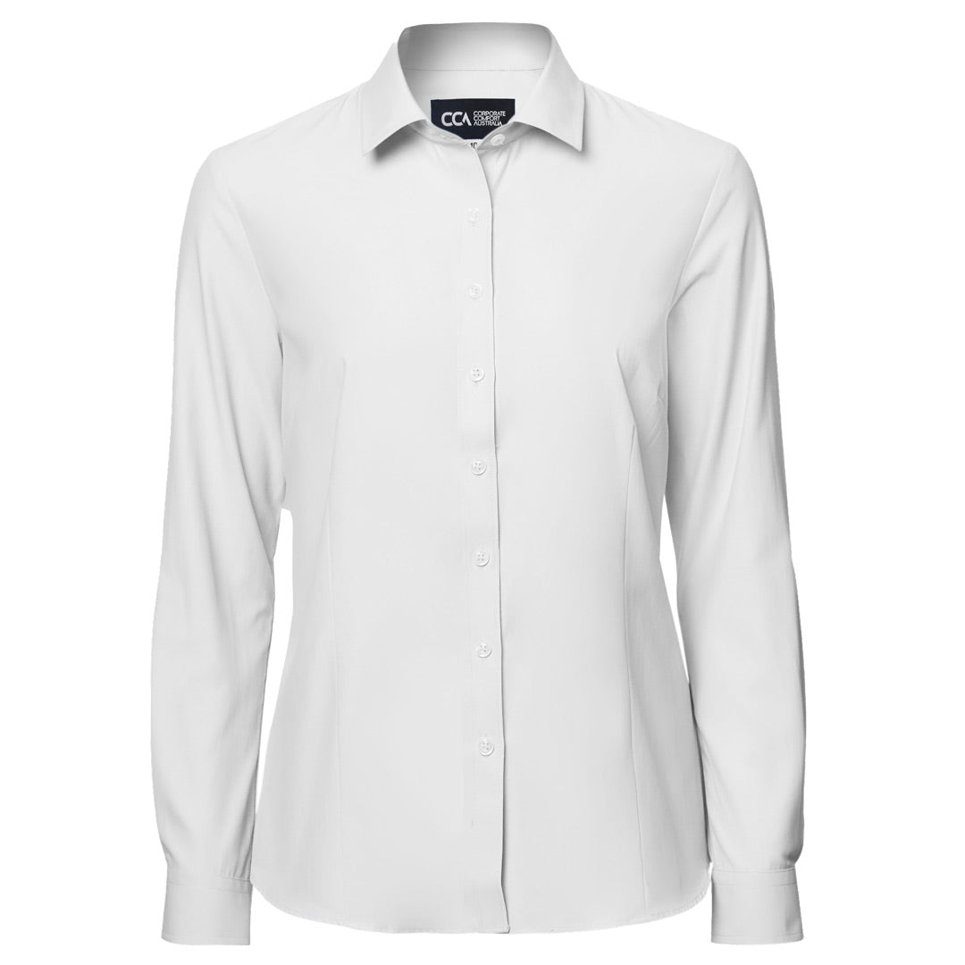 House of Uniforms The Comfort Shirt | Ladies Corporate Comfort White