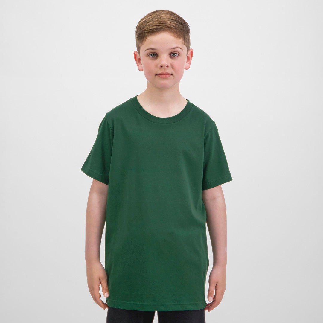 House of Uniforms The Basis Tee | Short Sleeve | Kids Goodmates Forest