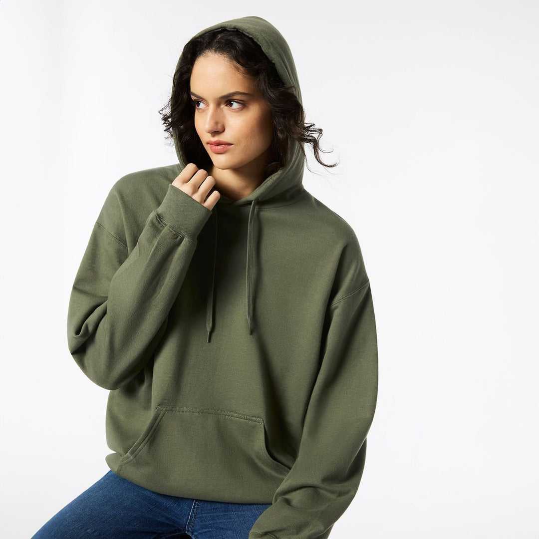 House of Uniforms The Softstyle Hoodie | Adults Gildan Military Green