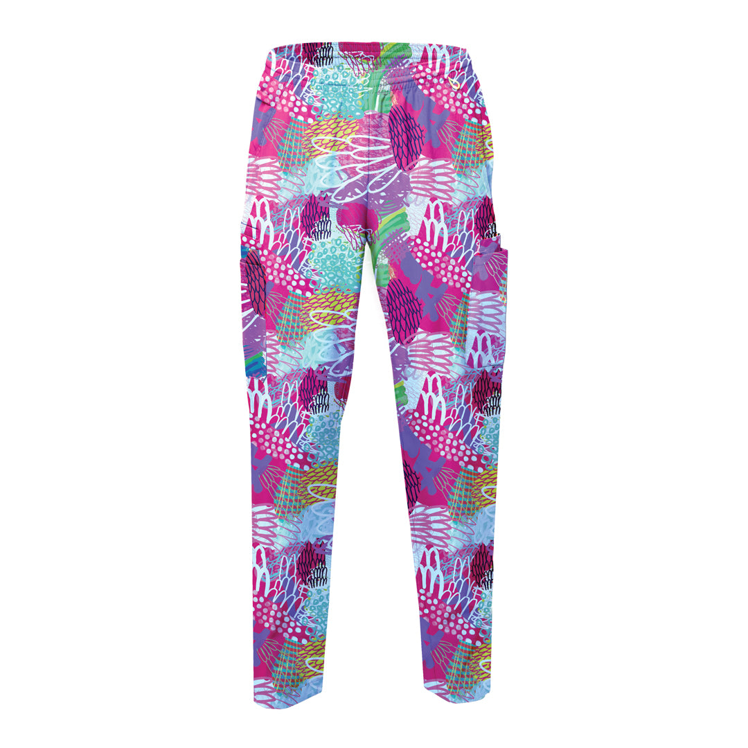 House of Uniforms The Scrubness Printed Scrub Pant | Adults Scrubness 