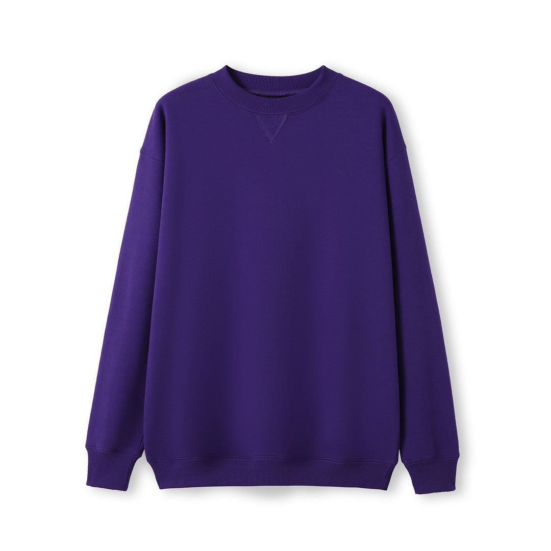 House of Uniforms The Crew Neck Sloppy Joe | Adults Ramo Grape