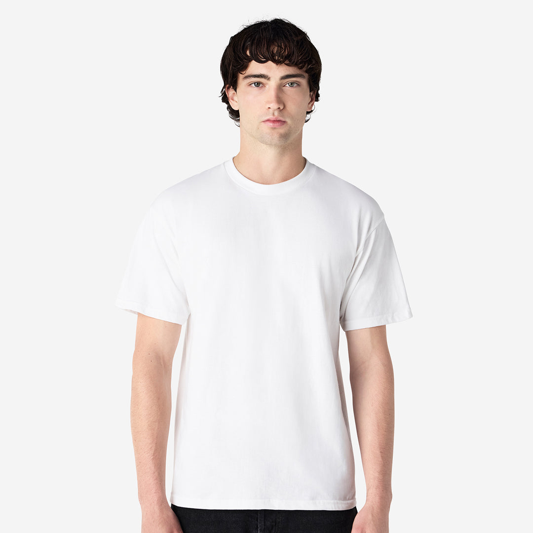 House of Uniforms The Hammer Tee | Adults | Short Sleeve Gildan White