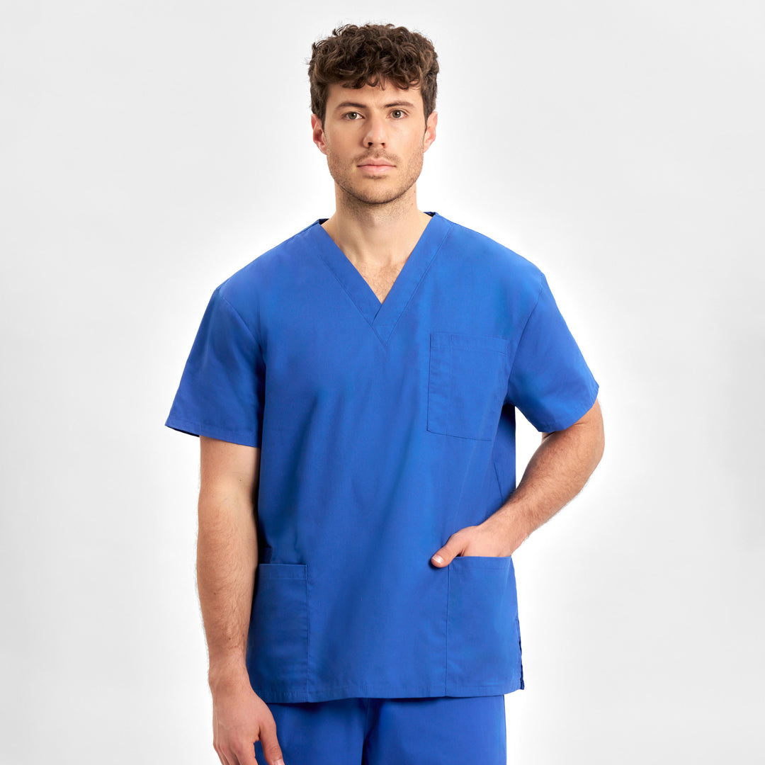 Biz Collection The Classic Scrub Top | Adults Royal Scrubs