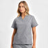 Biz Collection The Classic Scrub Top | Ladies Pewter Scrubs