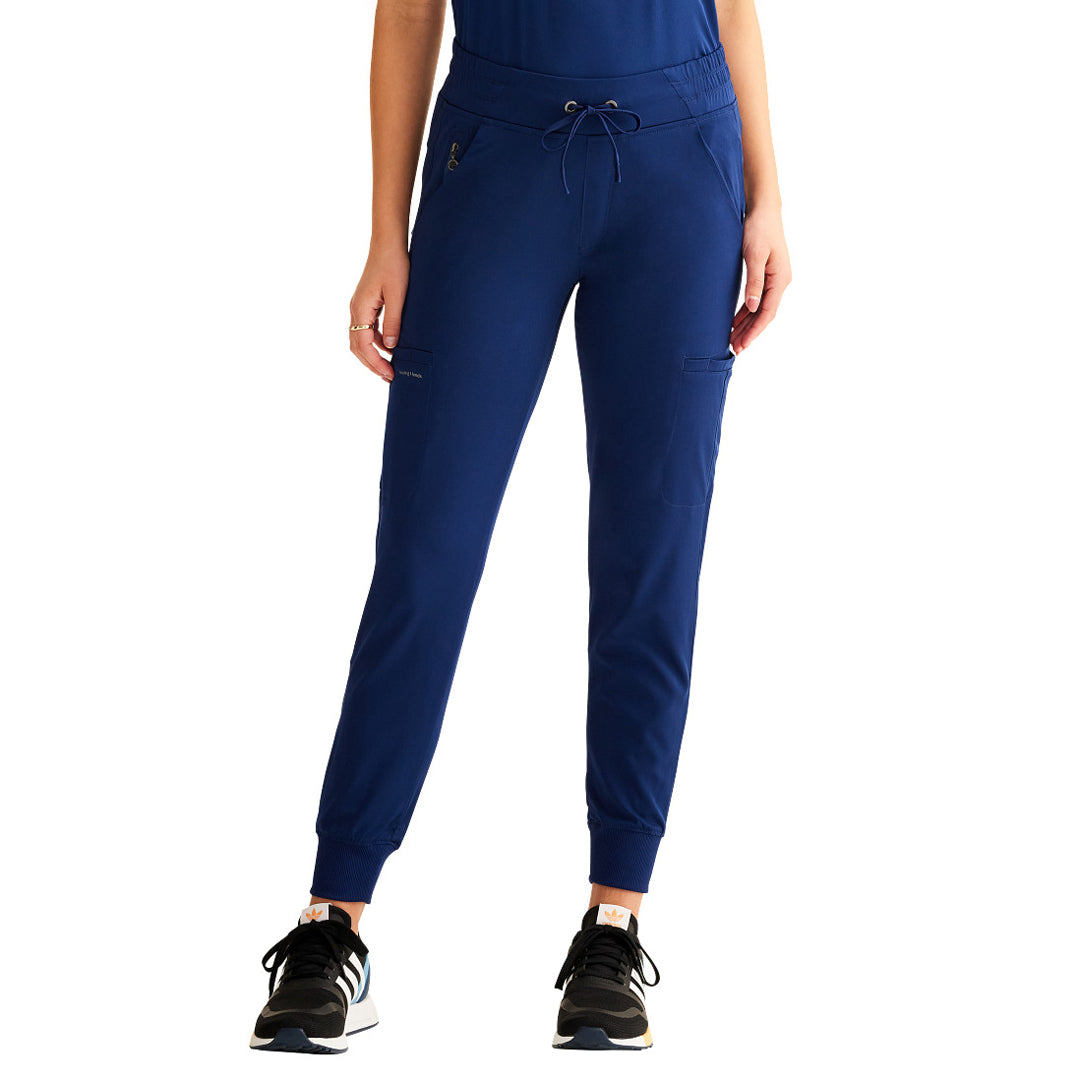 House of Uniforms The Rhea Jogger | Ladies Healing Hands Navy