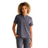 House of Uniforms The Macy Top | Ladies Healing Hands Pewter