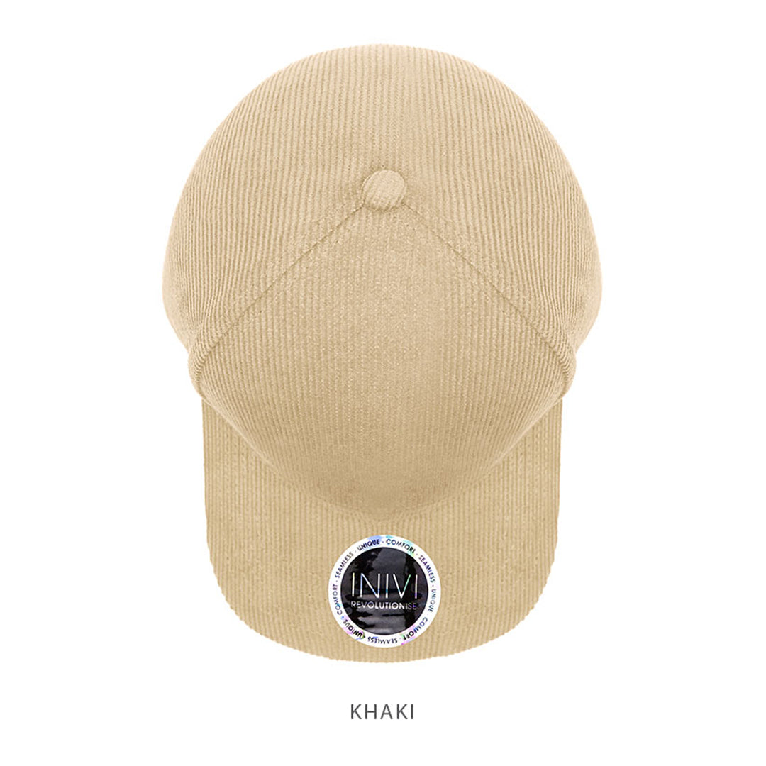 House of Uniforms The Cotton Cord Cap | Adults Inivi Light Khaki