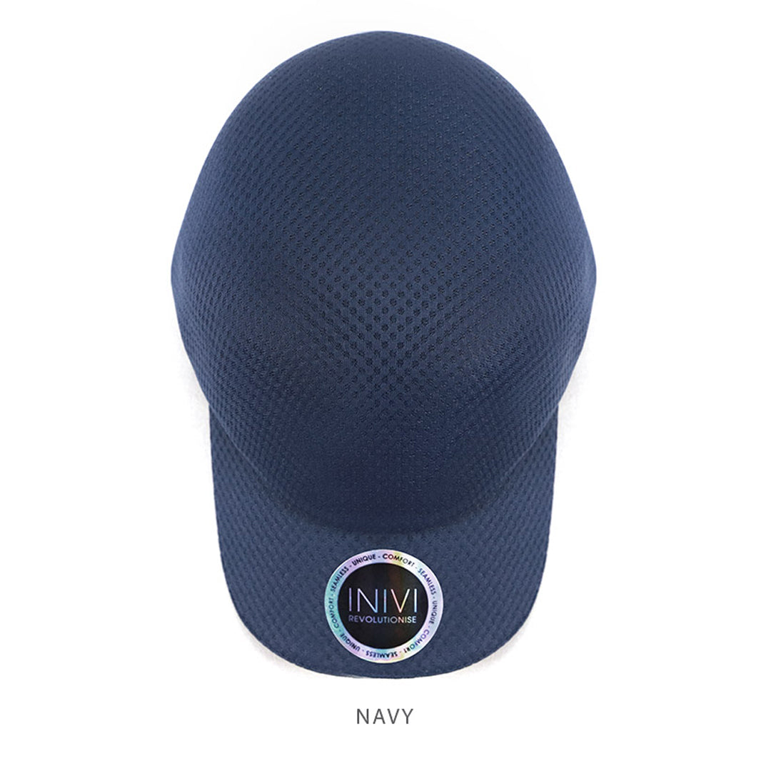 House of Uniforms The Poly Mesh Cap | Adults Inivi Navy