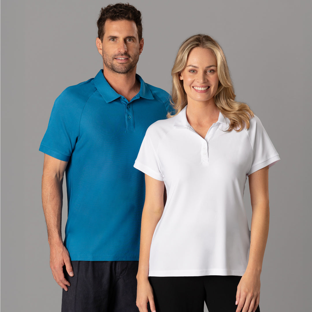 House of Uniforms The Infinity Polo | Ladies | Short Sleeve Stencil