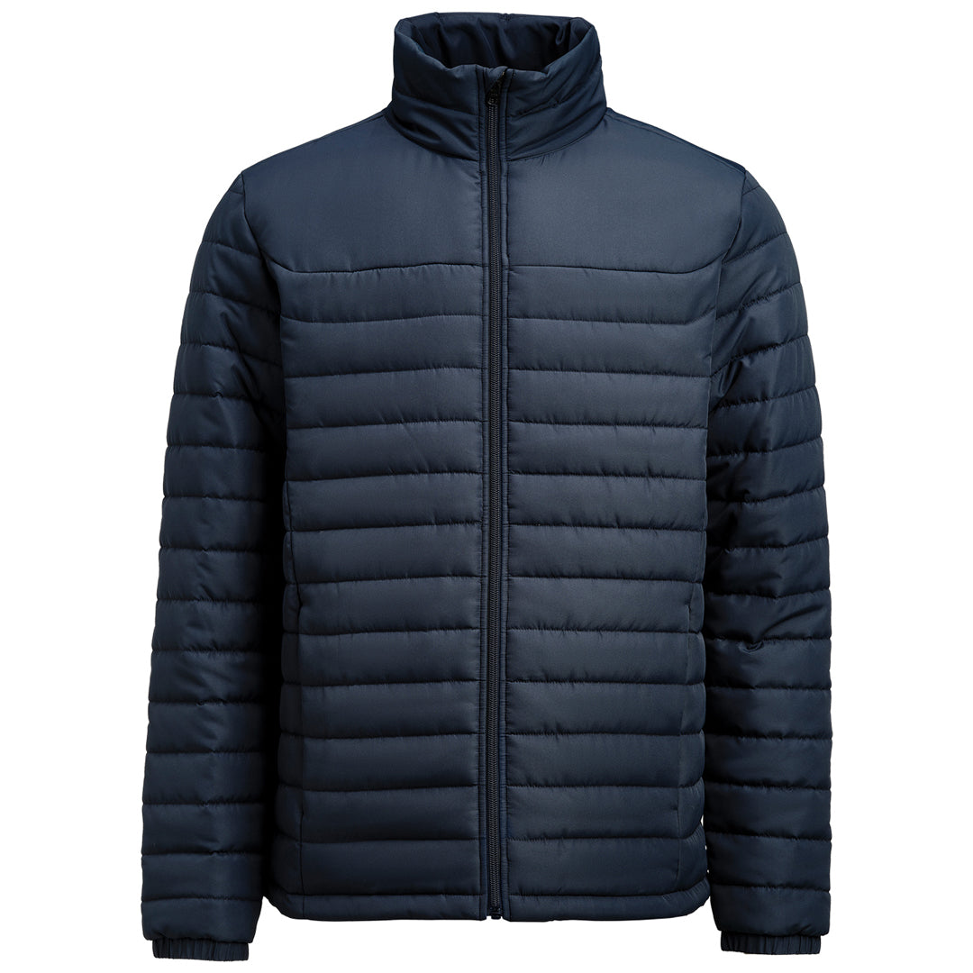 House of Uniforms The Arches Puffer Jacket | Mens James Harvest Navy