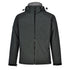 House of Uniforms The Aspen Softshell Hooded Jacket | Mens Winning Spirit Charcoal Marle