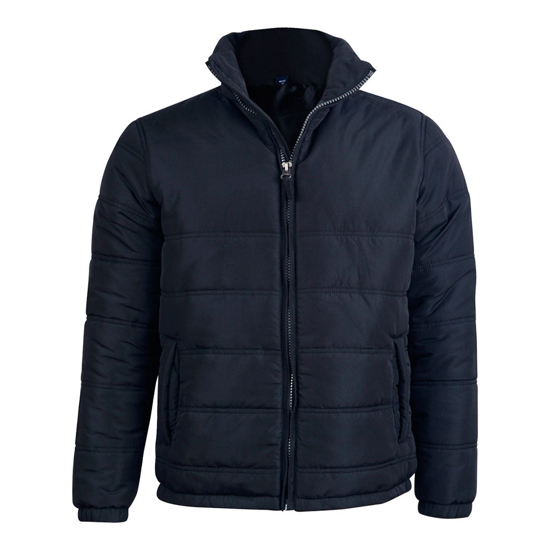 House of Uniforms The Everest Heavy Quilted Jacket | Adults Winning Spirit Navy