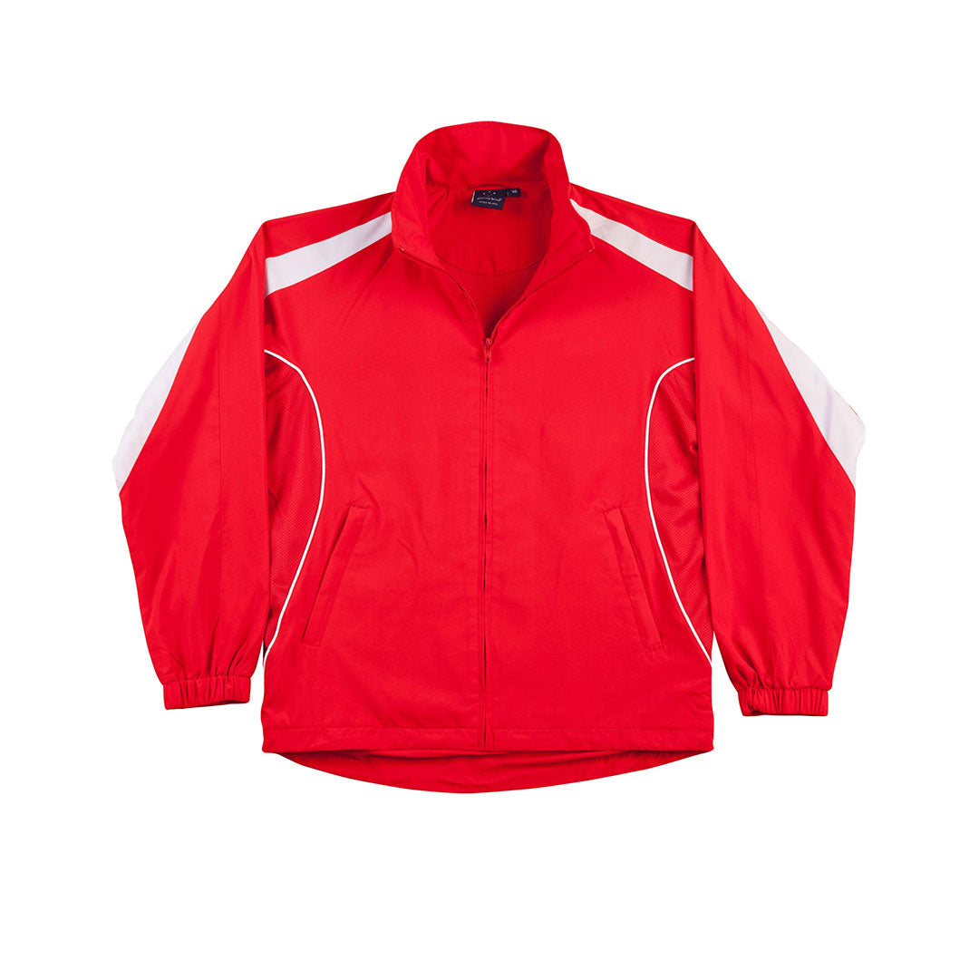 House of Uniforms The Legend Jacket | Kids Winning Spirit Red/White