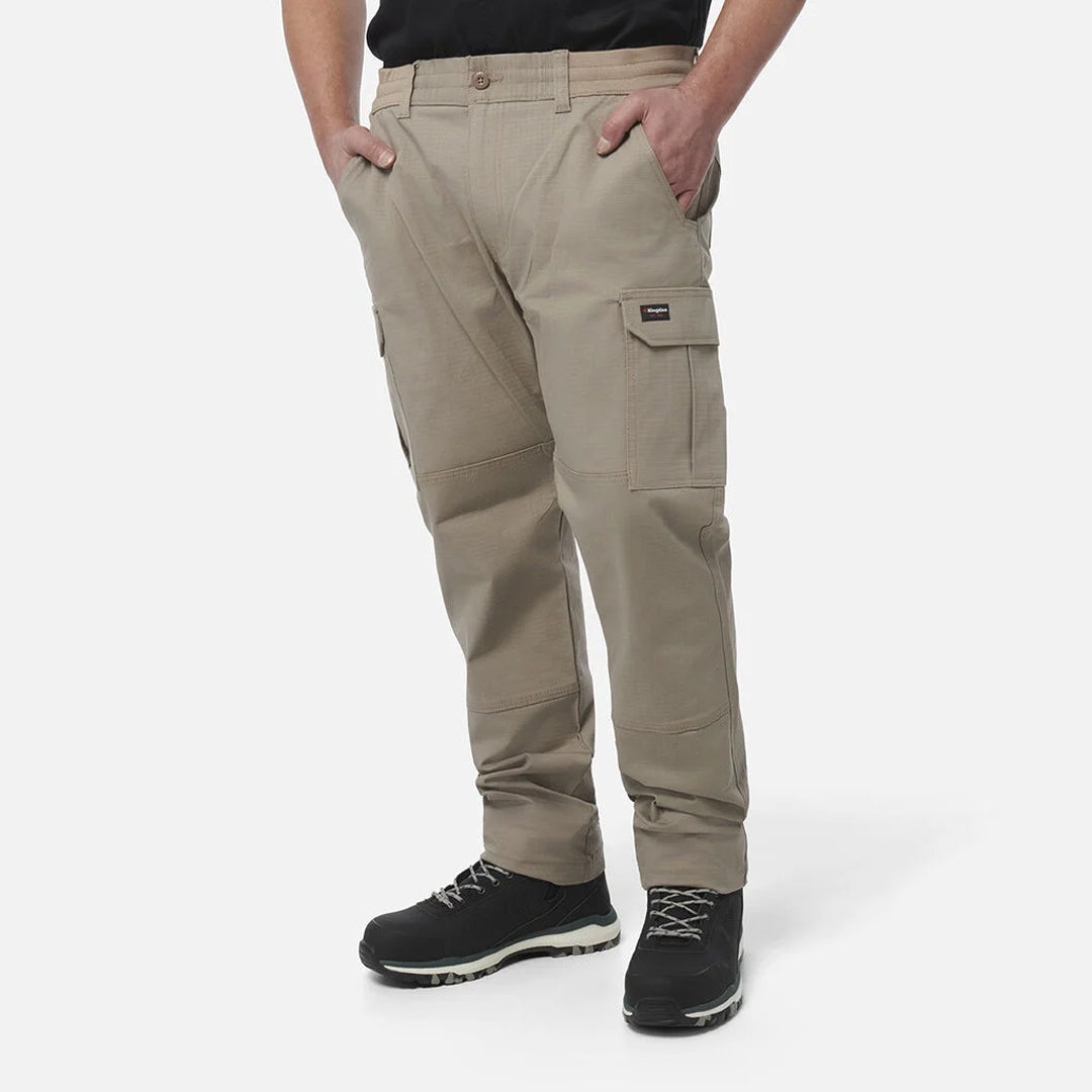 House of Uniforms The Rib Comfort Waist Pant | Mens KingGee 