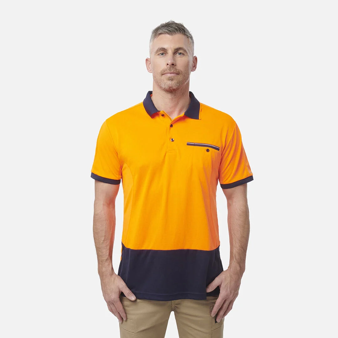 House of Uniforms The Hyperfreeze Polo | Mens | Short Sleeve KingGee 