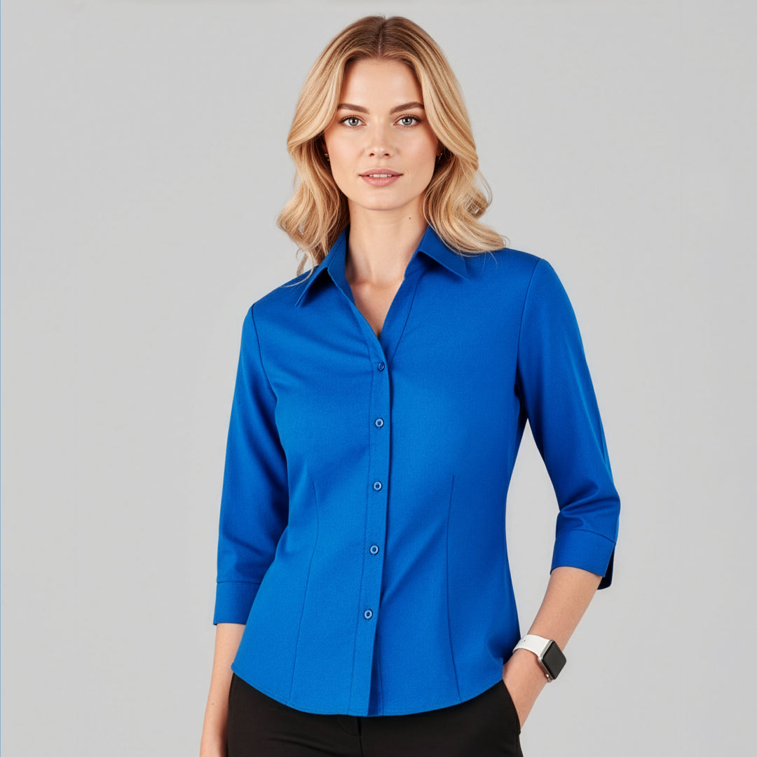 Biz Collection The Oasis Shirt | Ladies | 3/4 Sleeve Shirts & Tops