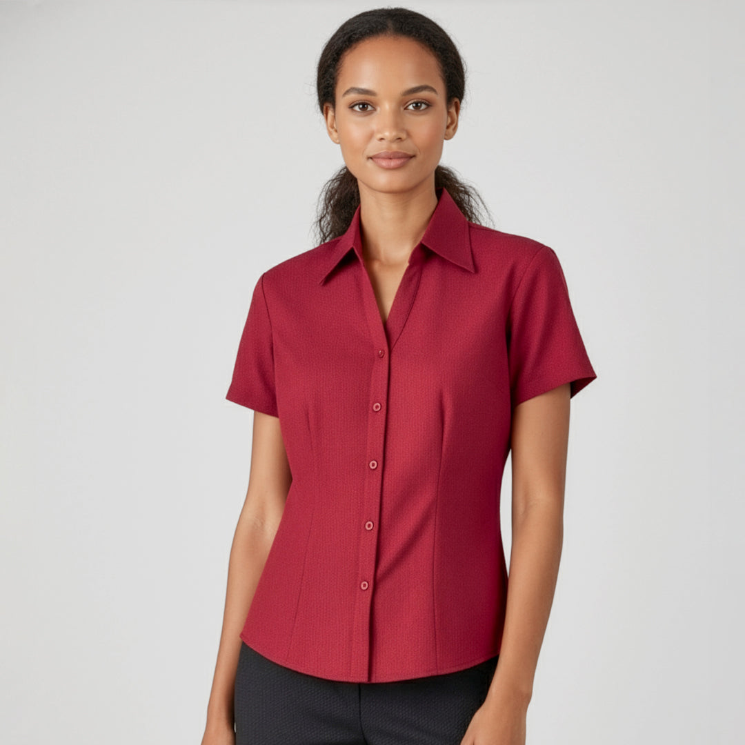 Biz Collection The Oasis Shirt | Ladies | Short Sleeve Shirts & Tops